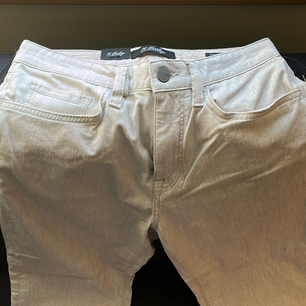 34 Heritage Beige Cashmere Jeans - Charisma Fit - NWT